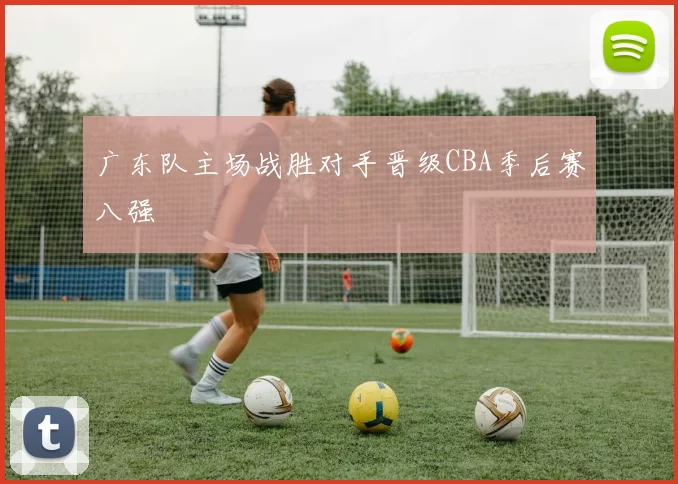 广东队主场战胜对手晋级CBA季后赛八强